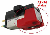 LP Gear replacement for MCS ATN-70 ATN70 needle stylus