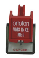 Ortofon D15XE MKII stylus for Ortofon VMS-20XE MKII VMS20XE MKII cartridge