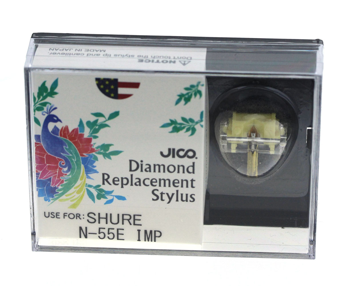 N55E Improved, Jico stylus replacement for Shure M55E cartridge