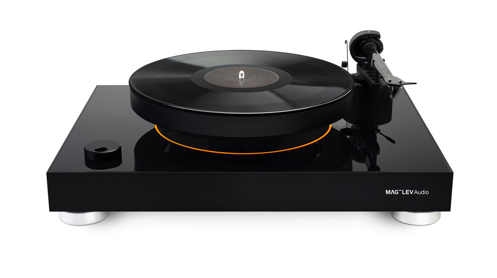 MagLev ML1 Levitation turntable w/The Vessel R3SM Black Silver