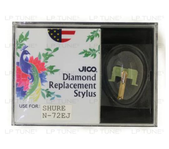 JICO replacement Shure N-72EJ stylus - for US sale only: LP Gear
