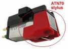 Audio-Technica stylus for Audio-Technica TR-410 TR410 cartridge