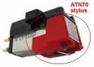 Audio-Technica stylus for Audio-Technica AT-771 AT771 cartridge