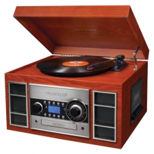 Crosley Memory Master II CD Recorder/USB - Paprika