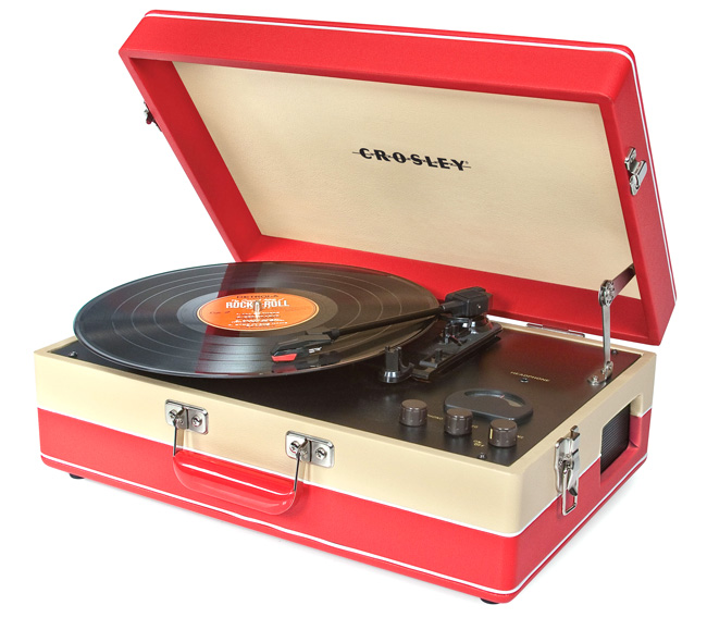 Crosley Mini-Turntable,Crosley Mini-Turntable Red,CR40-RE Crosley