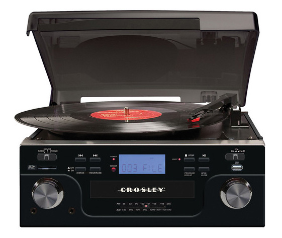 Crosley Tech Turntable with CD Player,Crosley Tech Turntable with CD ...