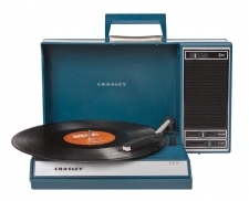 Crosley Spinnerette Portable USB Turntable - Blue