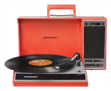 Crosley Spinnerette Portable USB Turntable - Red