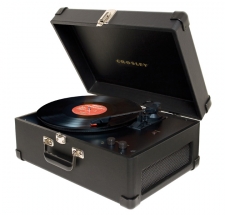 Crosley Keepsake Deluxe Portable USB Turntable - Black