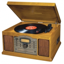 Crosley Troubadour Turntable - Oak