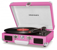Crosley Cruiser Turntable - Pink Vinyl