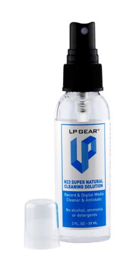 LP Gear N23 Natural (plant-based) Super Record Cleaning & Anti-static  Solution,LP record cleaner antistatic