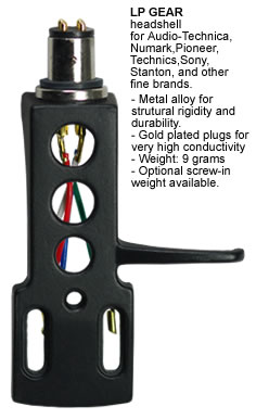 LP Gear Pro Headshell - BLACK