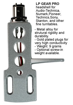 LP Gear Pro Headshell - SILVER