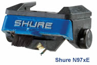 Shure elliptical stylus for Shure Me97HE (Encore) cartridge