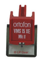 Ortofon D15XE MKII stylus for Ortofon VMS 20E MKII VMS20E MKII cartridge