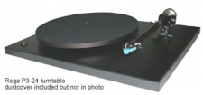 Rega P3-24 turntable in Black with RB301 tonearm