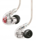 Shure SE846-CL Sound Isolating Earphones with Quad HiDef MicroDrivers & True Subwoofer, Clear