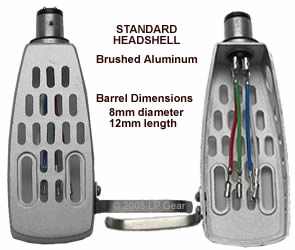Universal Headshell - Brushed Aluminum