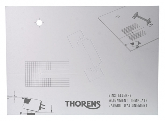 thorens alignment template lp gear