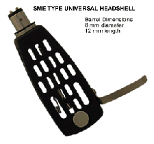 Universal Headshell - Black Anodized