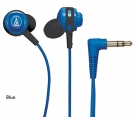 Audio-Technica ATH-COR150 Core Bass Immersive In-Ear Headphones - Blue