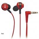 Audio-Technica ATH-COR150 Core Bass Immersive In-Ear Headphones - Red